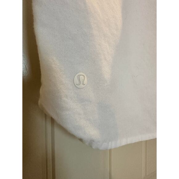 Lululemon On Time Short Sleeve Button Down - Men's Size M, White - Picture 3 of 4